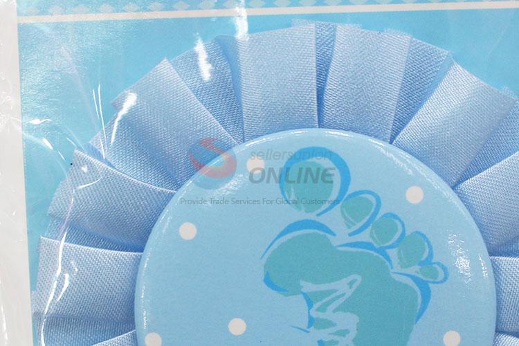 Best cheap blue party use tinplate badge