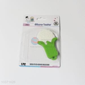 Food grade silicone teething rings for babies vegetable teething toys