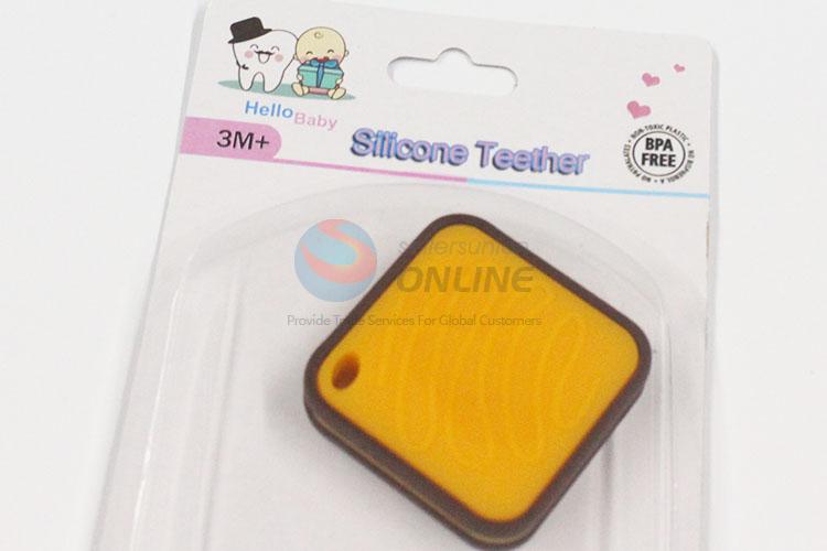 Cute Cookie Silicone Pendant Baby Safe Silicone Pendant For Teething Necklace Jewelry Teether Toy Baby Gift