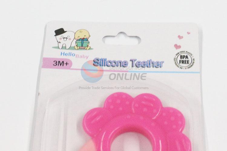 New promotion baby teether food grade silicone teething beads bulk