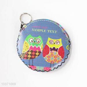 Cheap top quality owl pattern pu coin purse