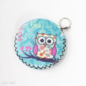 China factory price owl pattern pu coin purse