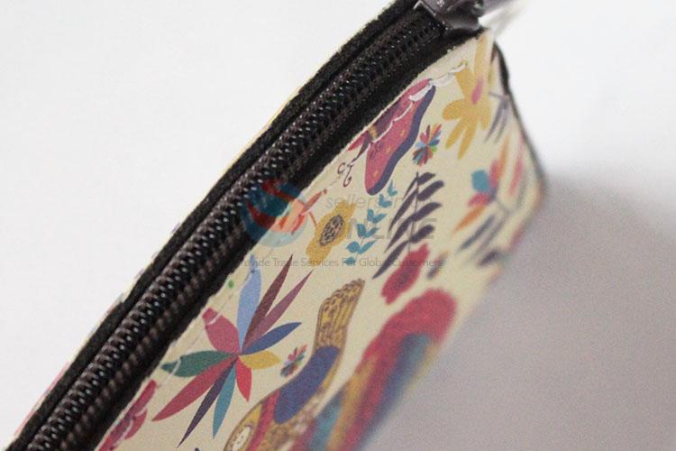 Best cheap colorful pattern pu coin purse