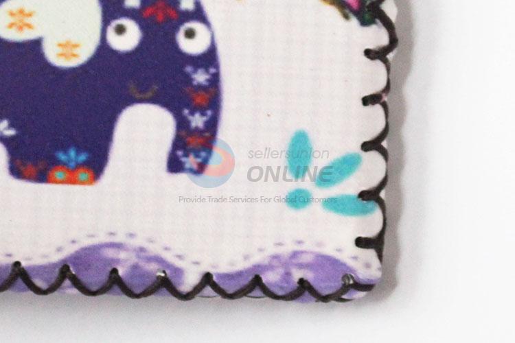 Newly product good elephant pattern pu coin purse