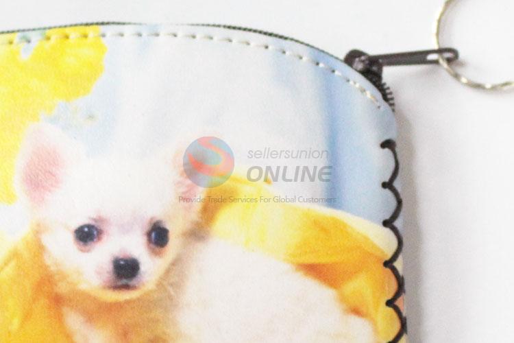 Wholesale cute dog pattern coin purse