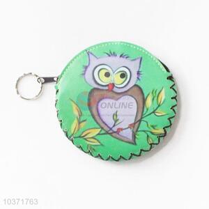 Wholesale cool owl pattern round coin purse