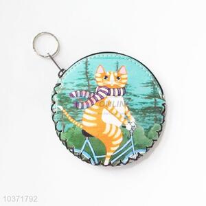 Wholesale best cheap cat pattern round coin purse