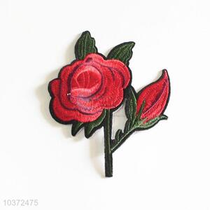 Factory Wholesale DIY Exquisite Flower Embroidered Sew On Patch