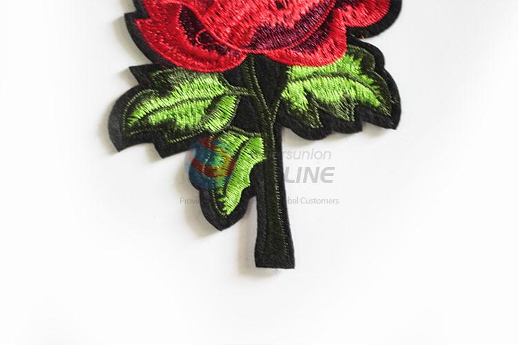 New Arrival Flower Embroidery Patch For Cloth