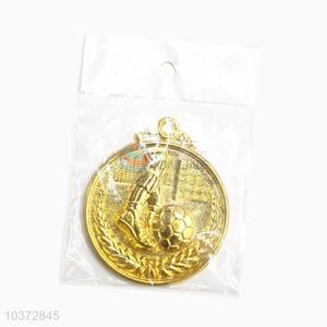 Nice popular design football alloy medal