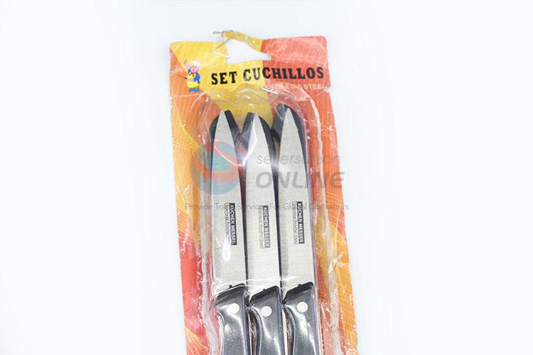 Direct Price Stainless Steel Kitchen Knife Set