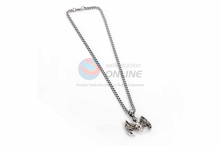 Bat Pendant Punk Zinc Alloy jewellery Necklace