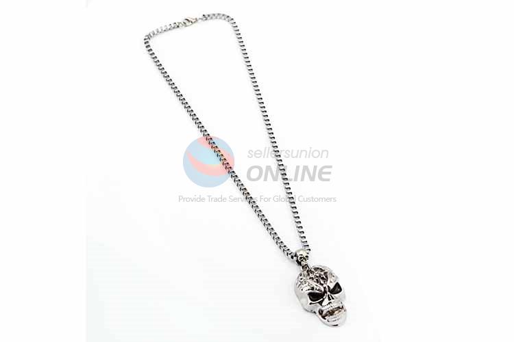 Skull Pendant Punk Zinc Alloy jewellery Necklace