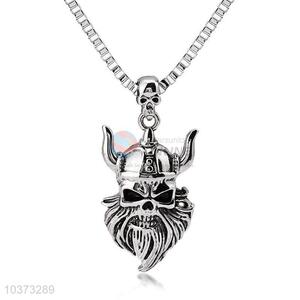 Skull Pendant Punk Zinc Alloy jewellery Necklace