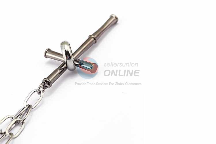 Cross Pendant Punk Zinc Alloy jewellery Necklace