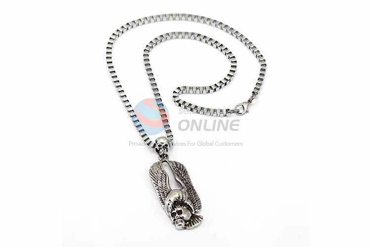 Skull Pendant Punk Zinc Alloy jewellery Necklace