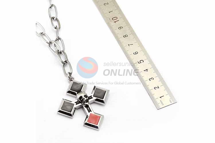 Cross Pendant Punk Zinc Alloy jewellery Necklace