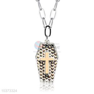 Cross Pendant Punk Zinc Alloy jewellery Necklace