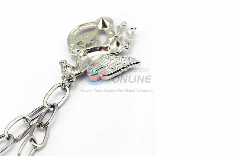 Flying Horse Pendant Punk Zinc Alloy jewellery Necklace