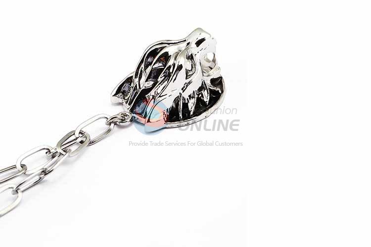 Wolf Pendant Punk Zinc Alloy Jewellery Necklace