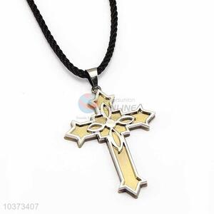 Cross Pendant Punk Zinc Alloy Jewellery Necklace