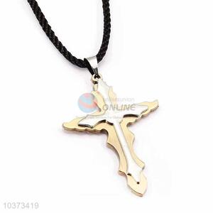 Cross Pendant Punk Zinc Alloy Jewellery Necklace