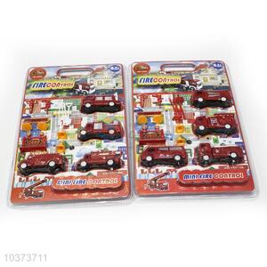 Best Sale 4pcs Fire Enging Car Series Model Toys for Kids