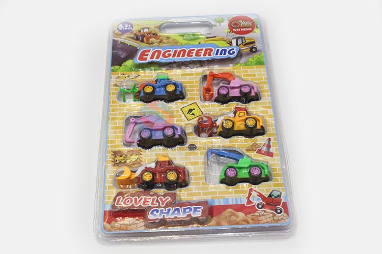 Wholesale Unique Design Children 4pcs Engineer Car Model Toys