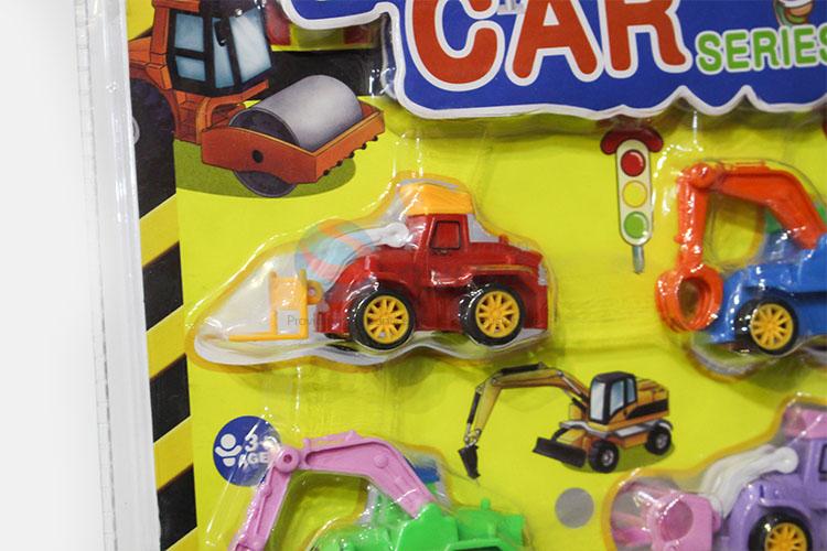 High Sales 6pcs Engineer Car Model Toys for Kids