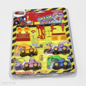 Best Selling Children 4pcs Engineer Car Model Toys