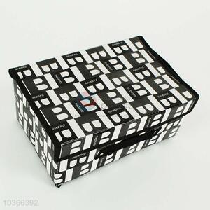 Good quality white and black storage box