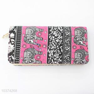 Hot Sale Canvas Long Wallet For Women