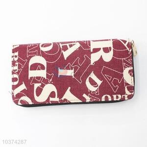 New Arrival Printed Zipper Wallet For Sale