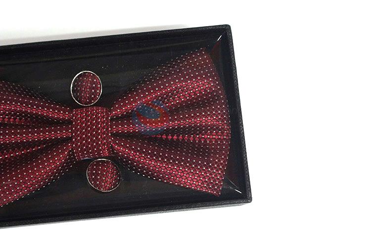 Wholesale promotional custom printed bow tie for men