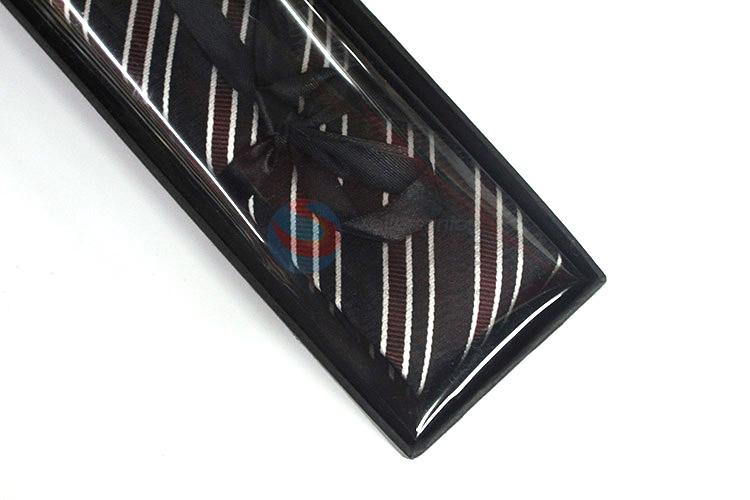 Top quality new style printed necktie+cufflink+kerchief