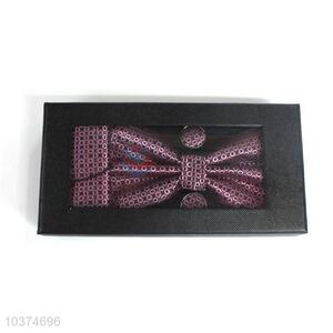 Bottom price good quality printed bow tie for men