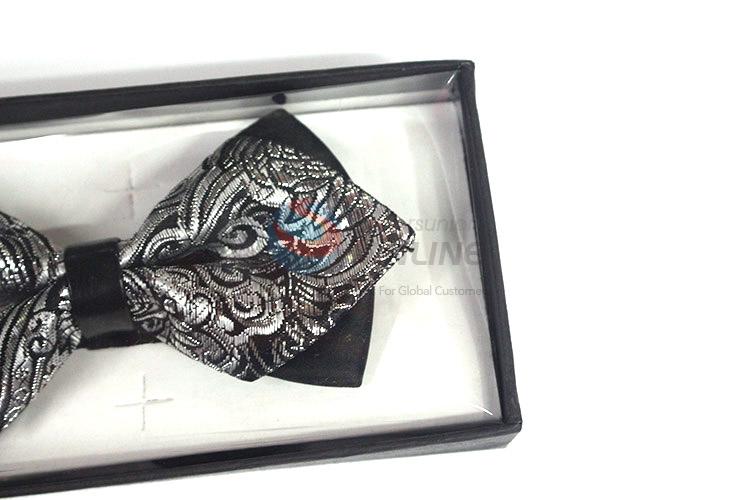 Wholesale custom low price printed bow tie for men