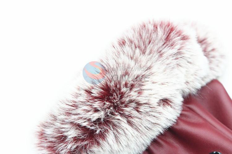 Popular low price women winter warm gloves outdoor gloves