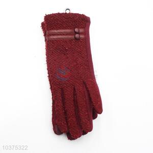 China factory women winter warm gloves outdoor gloves