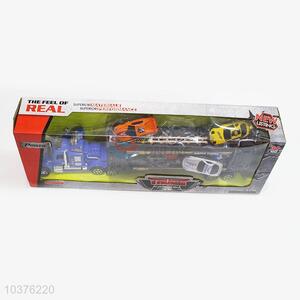 Promotional Gift Inertia Drag Head Truck Carrying Cars