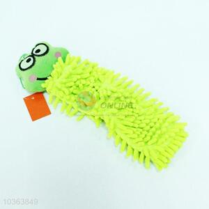 Good quality green hand towel,32*8cm