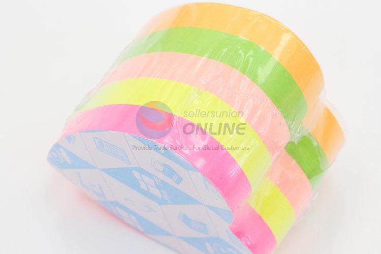 300pcs Colorful Fluorescent Sticky Notes Set