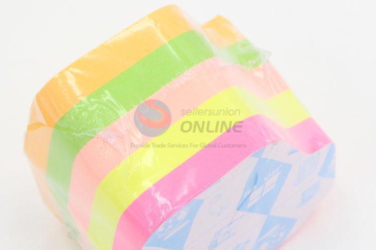 Wholesale 500pcs Colorful Fluorescent Sticky Notes Set