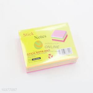 400pcs Colorful Fluorescent Sticky Notes Set