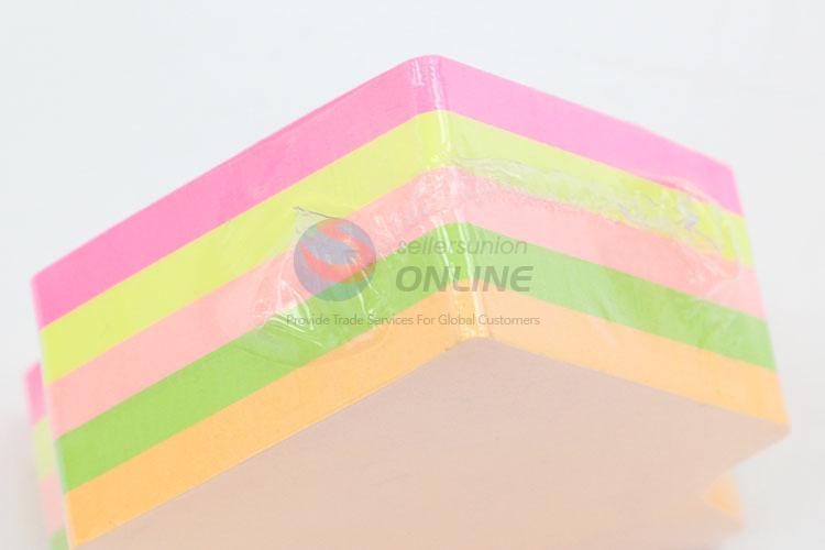 200pcs Colorful Fluorescent Sticky Notes Set