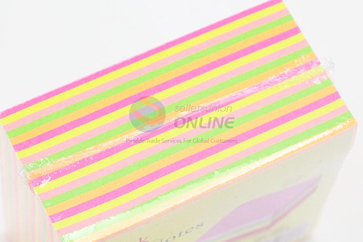 200pcs Colorful Fluorescent Sticky Notes Set