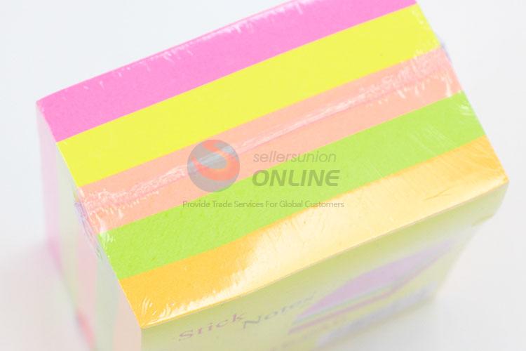 200pcs Colorful Fluorescent Sticky Notes Set