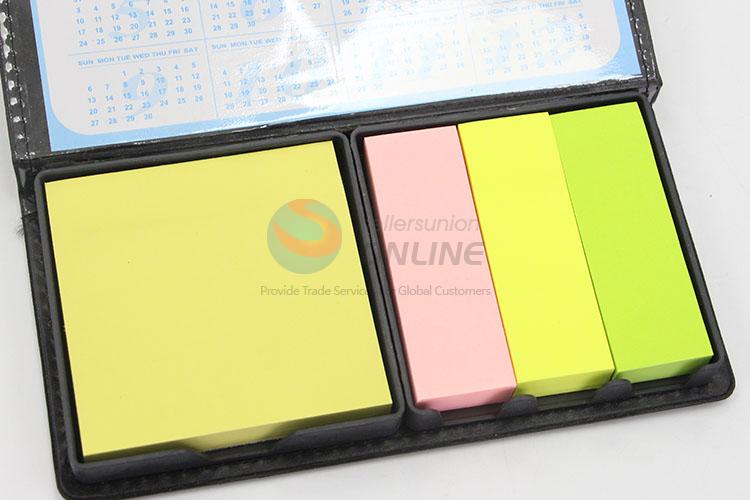 Good Quality Sticky Notes Set With PU Cover