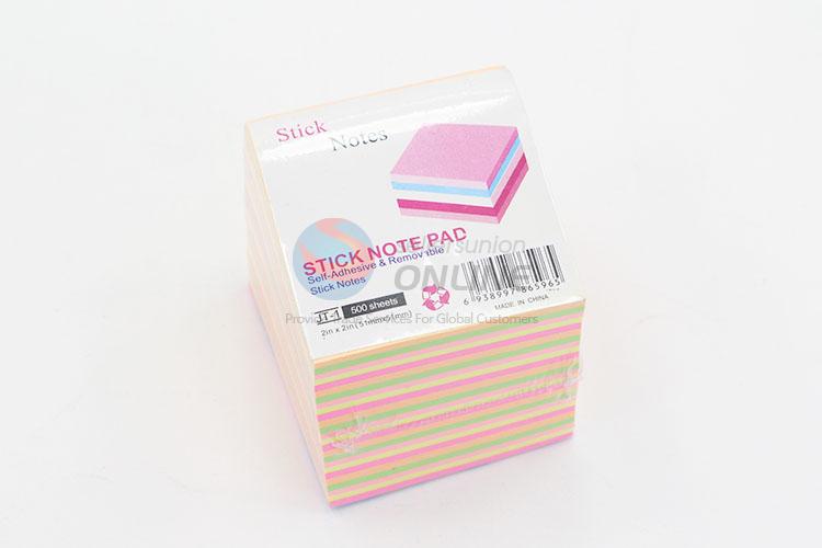 200pcs Colorful Fluorescent Sticky Notes Set