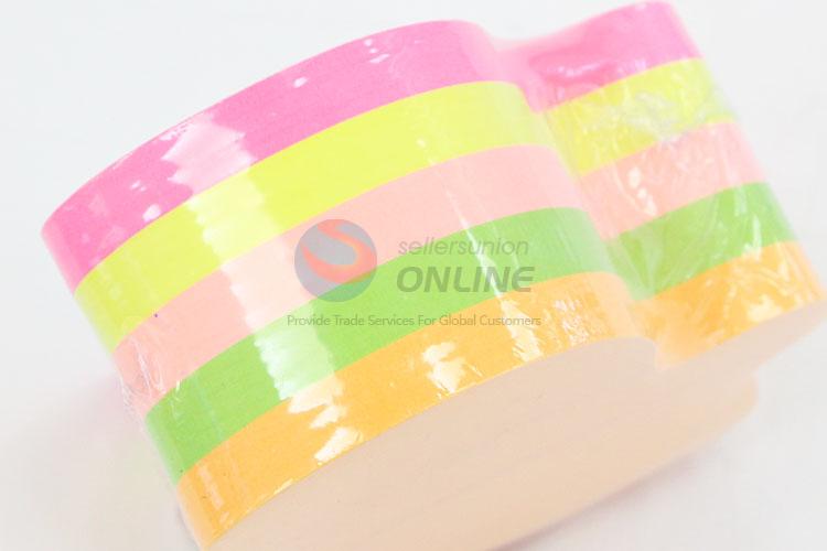 300pcs Colorful Fluorescent Sticky Notes Set